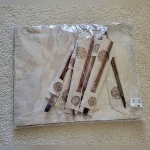 Vintage Place Setting for 6 w/ Chopsticks (New)